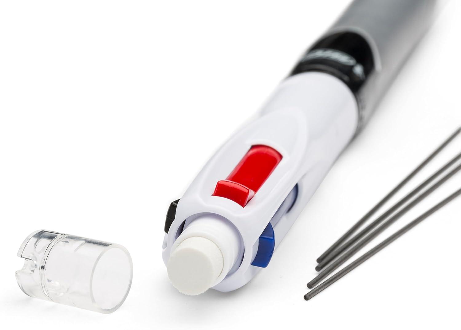 imageBIC 4Color Retractable Ballpoint Pens with 10 mm Medium Point and Assorted Ink Colors 12Count PackRed  Blue  Black Ink