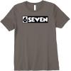image6 Seven  67  Six Seven  6 7quot Premium TShirtAsphalt Grey