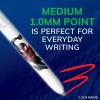 imageBIC 4Color Retractable Ballpoint Pen with Marvels SpiderMan Theme Versatile Medium Point 3Count in Assorted Ink2Count Pack of 1