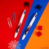 imageBIC 4Color Retractable Ballpoint Pen with Marvels SpiderMan Theme Versatile Medium Point 3Count in Assorted Ink3Count Pack of 1
