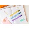 imageBIC 4Color Retractable Ballpoint Pens with 10 mm Medium Point and Assorted Ink Colors 12Count PackBlack  Blue  Green  Red Ink