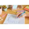 imageBIC 4Color Retractable Ballpoint Pens with 10 mm Medium Point and Assorted Ink Colors 12Count PackBlack  Blue  Green  Red Ink