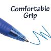 imageBIC BU3 Retractable Ballpoint Pen Medium Point 10mm Blue Side Click Retraction For Added Convenience 12Count