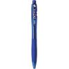 imageBIC BU3 Retractable Ballpoint Pen Medium Point 10mm Blue Side Click Retraction For Added Convenience 12Count