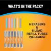imageBIC Break Resistant Pro with ShockAbsorption and TwistUp Eraser Mechanical Pencil 2CountBreakResistant Refills