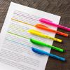 imageBIC Brite Liner Highlighters Chisel Tip 12Count Pack of Yellow Highlighters Ideal Highlighter Set for Organizing and ColoringPink