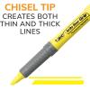 imageBIC Brite Liner Highlighters Chisel Tip 12Count Pack of Yellow Highlighters Ideal Highlighter Set for Organizing and ColoringYellow