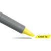 imageBIC Brite Liner Highlighters Chisel Tip 12Count Pack of Yellow Highlighters Ideal Highlighter Set for Organizing and ColoringYellow with Grip
