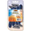imageBIC Comfort 3 Advance Disposable Razors for Men For an UltraSoothing and Close Shave 4 Piece Razor SetBlue