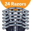 imageBIC Comfort 3 Disposable Razors LongLasting 3Blade Razors for Men Perfect razors Designed for Smooth and Comfortable Shave 24Count8 Count Pack of 3