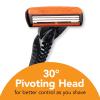 imageBIC Comfort 3 Refillable Refill Razor Cartridges ThreeBlade Disposable Razors for Men Sensitive Skin Razor for a Comfortable Shave 14 Razor Refill CartridgesBlackOrange