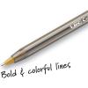 imageBIC Cristal Xtra Bold Ballpoint Pens Bold Point 16mm For Vivid And Dramatic Lines Assorted Colors 24Count Pack Perfect Ink Pens