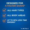 imageBIC EasyRinse AntiClogging Mens Disposable Razors for a Smooth Summer Shave With Less Irritation Shaving Razors With 4 Blades 6 Pack6 Count Pack of 1