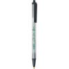 imageBIC Ecolutions Clic Stic Black Ballpoint Pens Medium Point 10mm 48Count Pack Retractable Ball Point Pens Made from 78 Recycled Plastic12 Count Pack of 4