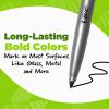 imageBIC Ecolutions Fine Permanent Markers Fine Bullet Tip 36Count Pack Black Marker Set Made from 51 Recycled Plastic