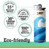 imageBIC Ecolutions Maxi Pocket Lighter 6Pack of Ecofriendly Candle Lighters 100 Recycled Packaging and 55 Recycled Metal 30 Carbon Offset