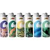 imageBIC Ecolutions Maxi Pocket Lighter 6Pack of Ecofriendly Candle Lighters 100 Recycled Packaging and 55 Recycled Metal 30 Carbon Offset