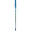 imageBIC Ecolutions Round Stic Ballpoint Pens Medium Point 10mm 200Count Pack Blue Ink Pens Made from 97 Recycled Plastic