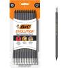 imageBIC Evolution Cased Pencil 2 Lead Gray Barrel 24CountGray