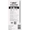 imageBIC Evolution Cased Pencil 2 Lead Gray Barrel 24CountYellow