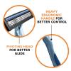 imageBIC Flex 3 Titanium Disposable Razors for Men For a Smooth UltraClose and Comfortable Shave 10 Piece Disposable Razor Set with 3 Blades1 Count Pack of 10