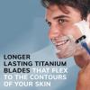 imageBIC Flex 3 Titanium Disposable Razors for Men For a Smooth UltraClose and Comfortable Shave 10 Piece Disposable Razor Set with 3 Blades8 Count Pack of 1
