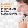 imageBIC Flex 4 Refillable Refill Razor Cartridges for Men LongLasting 4 Blade Razor Heads for Sensitive Skin 10 Refill CartridgesBlack