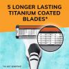 imageBIC Flex 5 Hybrid Disposable Razors for Men 1 Handle and 6 Cartridges With 5 Blades 7 Piece Razor Set for Men