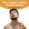 imageBIC Flex 5 Refillable Razors for Men LongLasting 5 Blade Razors for a Smooth and Comfortable Shave 1 Handle and 12 Cartridges 13 Piece Shaving KitBlack
