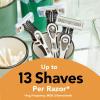 imageBIC Flex 5 Sensitive Mens Disposable with 5 Blade Razors Longer Lasting Flexible Blades and Precision Edging Blade 5Pack