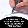 imageBIC Gelocity Original Black Gel Pens Medium Point 07mm 12Count Pack Retractable Gel Pens With Comfortable Grip