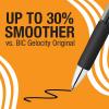 imageBIC Gelocity Pro Retractable Gel Pen with 07 mm Medium Point 12Count in Black Ink for Smooth Writing