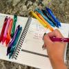 imageBIC Gelocity Quick Dry Assorted Colors Gel Pens Medium Point 07mm 8Count Pack Retractable Gel Pens With Comfortable Full Grip