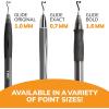 imageBIC Glide Black Retractable Ballpoint Pens Medium Point 10mm 4Count Pack Ultra Smooth Writing Black PensBlack