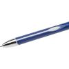 imageBIC Glide Exact Blue Retractable Ballpoint Pens Fine Point 07mm 12Count Pack Ultra Smooth Writing Blue PensBlue