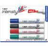imageBIC Great Erase BOLD Dry Erase Marker Tank Style Chisel Tip Assorted Colors 4Count