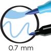 imageBIC Intensity 12Pack DualTip Coloring Felt Pens with 07mm Fine Tip and Flexible Brush in Pastel Tones6 Count Pack of 2