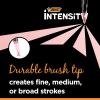 imageBIC Intensity 2 in 1 Dual Tip Fineliner Pens Fine Tip 07mm and Flexible Brush 37mm Assorted Pastel Colors 6Count Pack