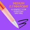 imageBIC Intensity Clic Black Gel Pens Medium Point 07mm 12Count Pack Retractable Gel Pens With Comfortable Grip packaging may vary