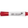 imageBIC Intensity Low Odor Dry Erase Marker 12 Pack Chisel Tip Red Erases Cleanly NonToxic Markers