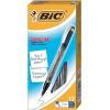 imageBIC Intensity PRO Permanent Marker Pen Fine Point 05 mm Black Bold ampamp LongLasting Color 12CountBlue