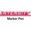 imageBIC Intensity PRO Permanent Marker Pen Fine Point 05 mm Black Bold ampamp LongLasting Color 12CountBlue
