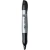 imageBIC Intensity Permanent Markers ExtraLarge Chisel Tip Permanent Markers Black 12Count Pack Black Markers for School Supplies and Office SuppliesBlack