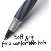 imageBIC Round Stic Xtra Comfort Black Ballpoint Pens Medium Point 12mm 144Count Pack of Bulk Pens No 1 Selling Ballpoint Pens