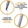 imageBIC Round Stic Xtra Life Ballpoint Pen Ultra Long Lasting and Consistent Ink Flow 60Count in Black InkBlack