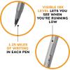 imageBIC Round Stic Xtra Life Ballpoint Pen Ultra Long Lasting and Consistent Ink Flow 60Count in Black InkBlack