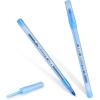 imageBIC Round Stic Xtra Life Ballpoint Pen Ultra Long Lasting and Consistent Ink Flow 60Count in Black InkBlue