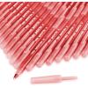 imageBIC Round Stic Xtra Life Ballpoint Pen Ultra Long Lasting and Consistent Ink Flow 60Count in Black InkRed