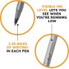 imageBIC Round Stic Xtra Life Black Ballpoint Pens Medium Point 10mm 12Count Pack of Bulk Pens Flexible Round Barrel for Writing Comfort No 1 Selling Ballpoint Pens1