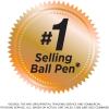 imageBIC Round Stic Xtra Life Black Ballpoint Pens Medium Point 10mm 500Count Pack of Bulk Pens Flexible Round Barrel for Comfortable Writing No 1 Selling Ballpoint Pens
